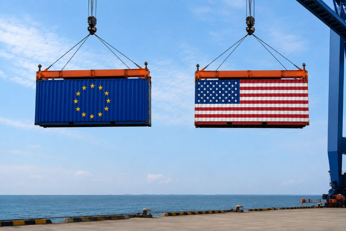 La Unión Europea y Estados Unidos tienden un puente comercial